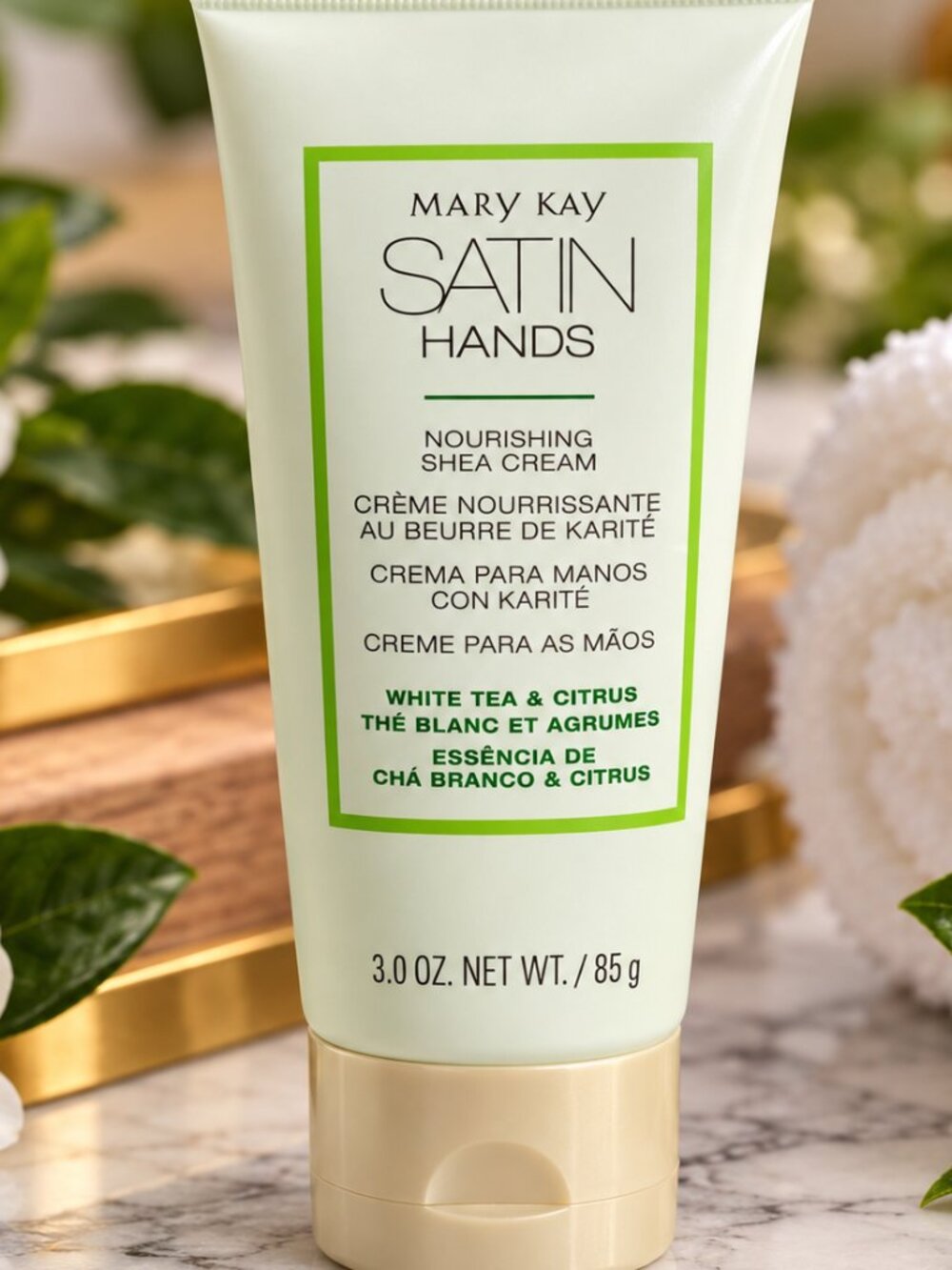 Brand New MaryKay White Tea & Citrus Satin Hands Shea Cream!!!